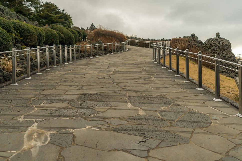 산굼부리 억새길 관람로 